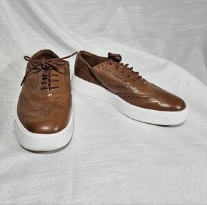 Clarks Oxfords Platform Brown Size 7
